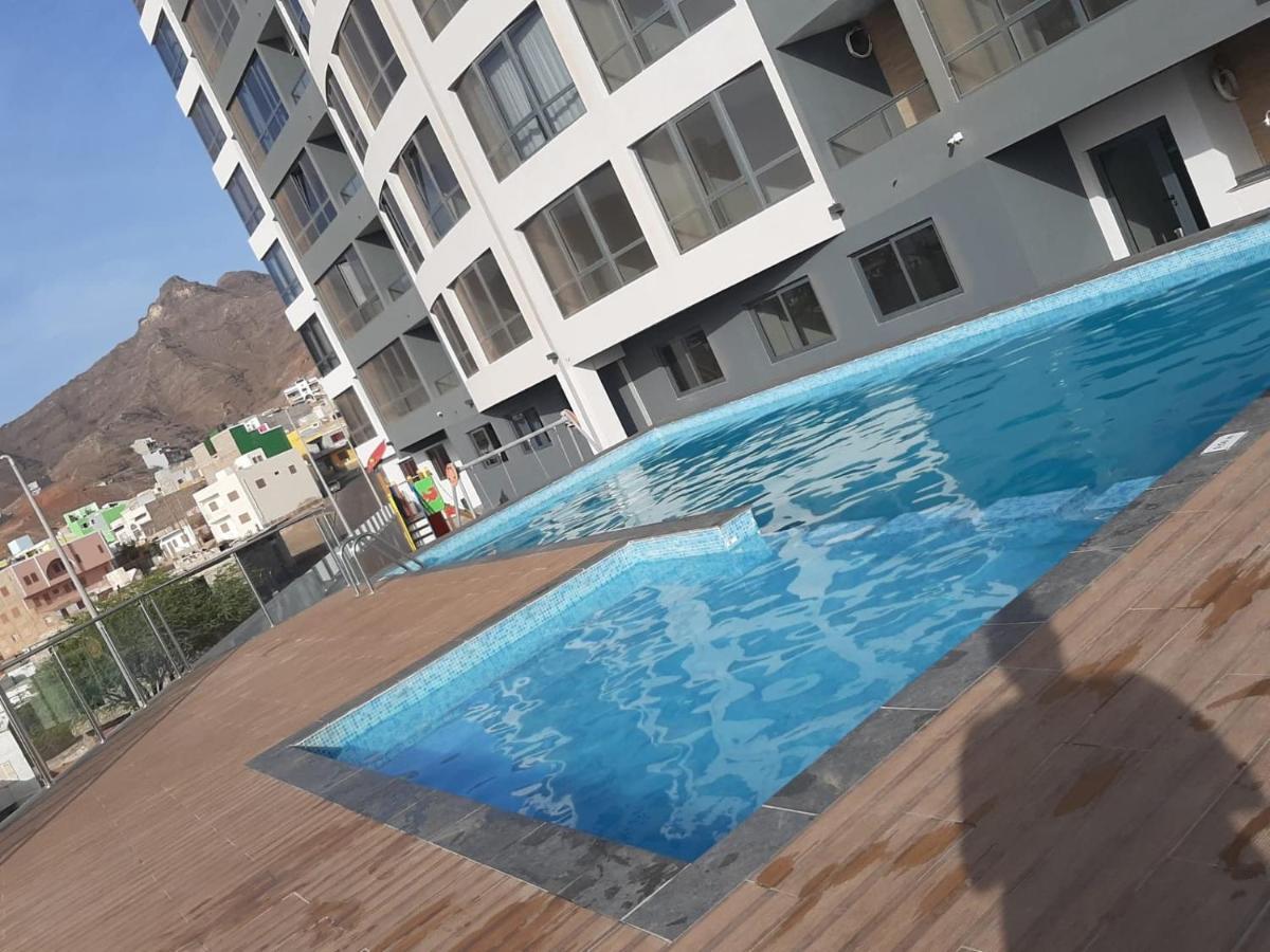 Apartment With Pool In Mindelo Bagian luar foto